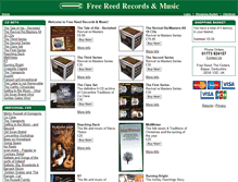 Tablet Screenshot of free-reed.co.uk